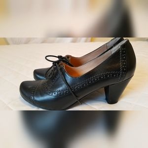 Chelsea Crew black oxford shoes sz 39